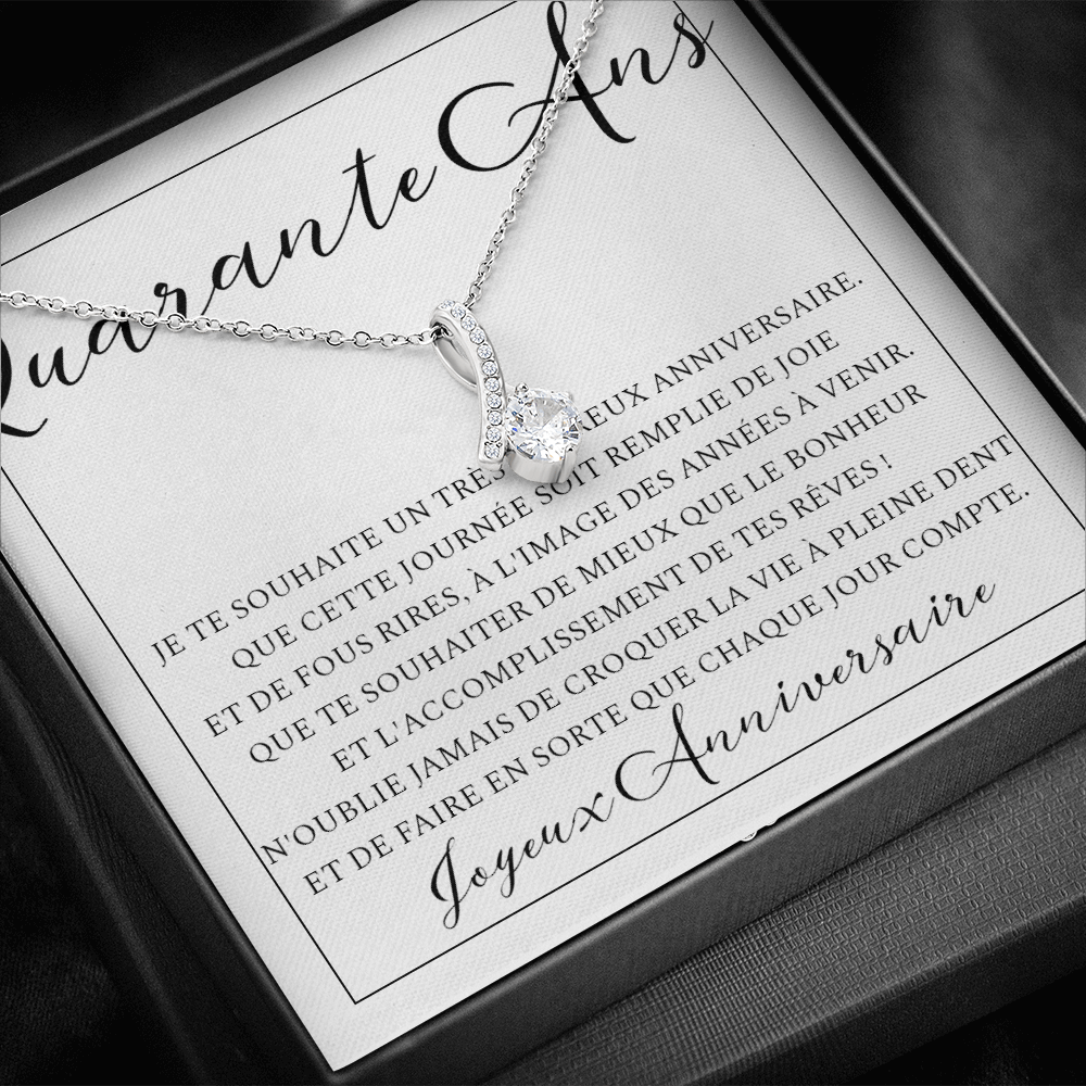 Marque-page Cadeau Femme 40 Ans - Gravure "A L'intérieur De Toi..." - En Acier Inoxydable, Idée Cadeau Anniversaire