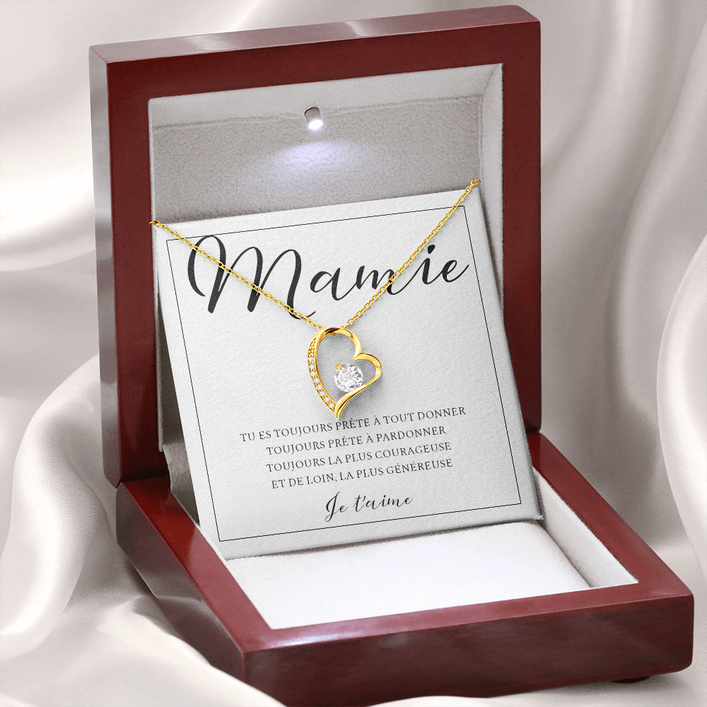 DPKOW Cadeau Pour Mamie Grand-mère, Bonne Fête Mamie Carte De Vœux With Enveloppe + Mamie