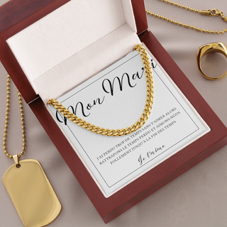 Cadeau Pour Mon Homme, Cadeau Pour Copain Petit Ami Epoux Mari, Cadeau Anniversaire Homme, Cadeau Mariage Homme, Bijoux Pour Mon Homme - L'Avenue Foch